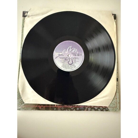 Salvatore Adamo 2 LP Mademoiselle Attendez 1982 Pathe Records Import France EX - Picture 4 of 11